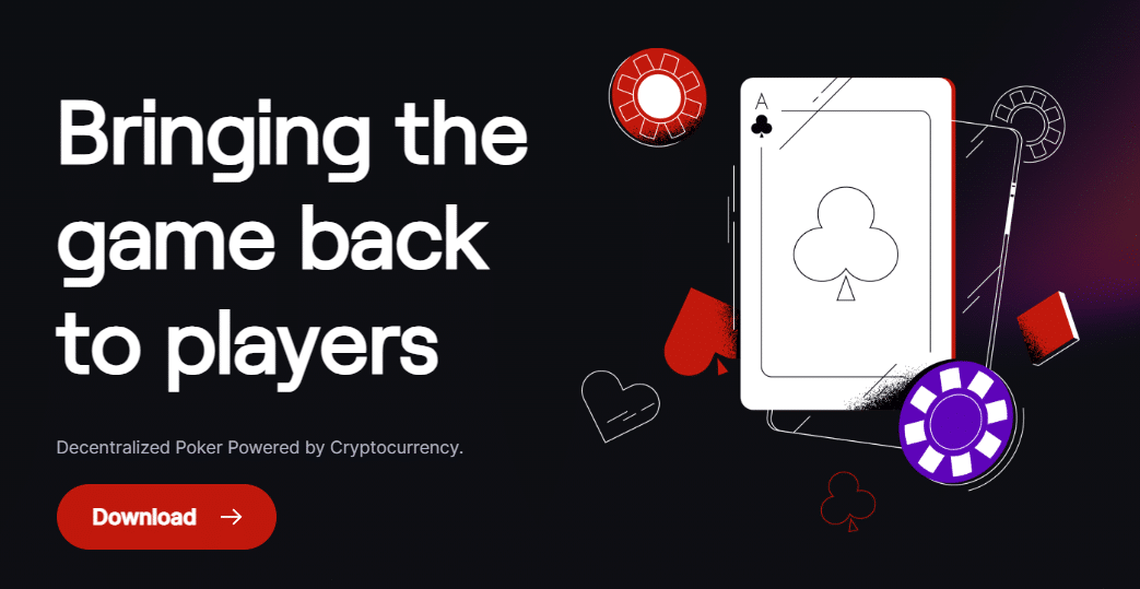 Discover the new generation of decentralized online poker room on the blockchain !